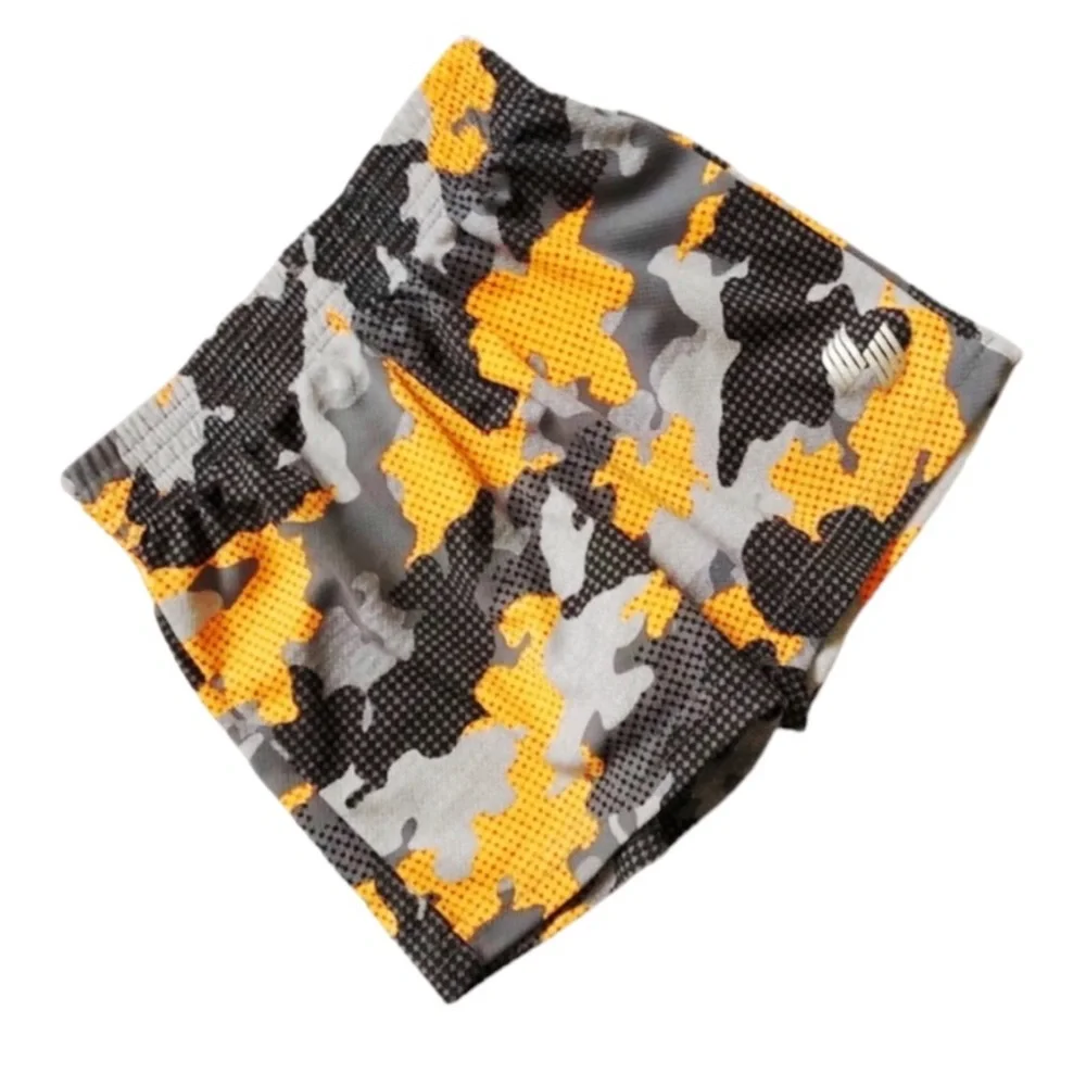 Children’s Place Orange Camo Basketball Shorts